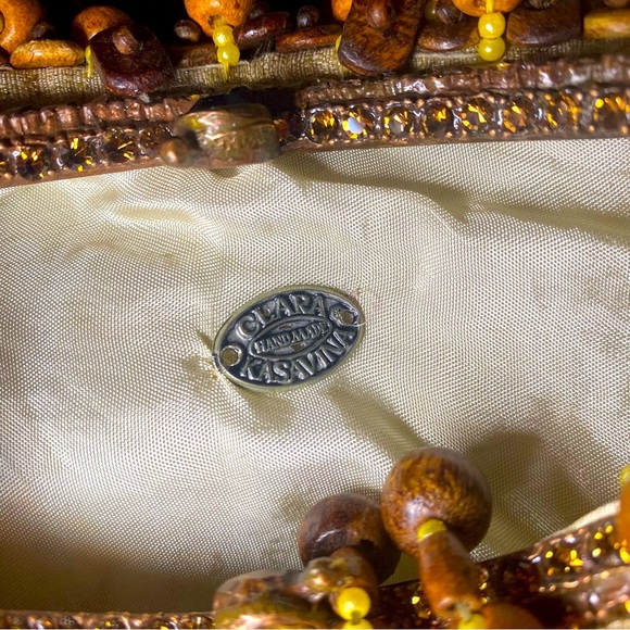 Rare Vintage Clara Kasavina custom made, handmade purse - Picture 3 of 6